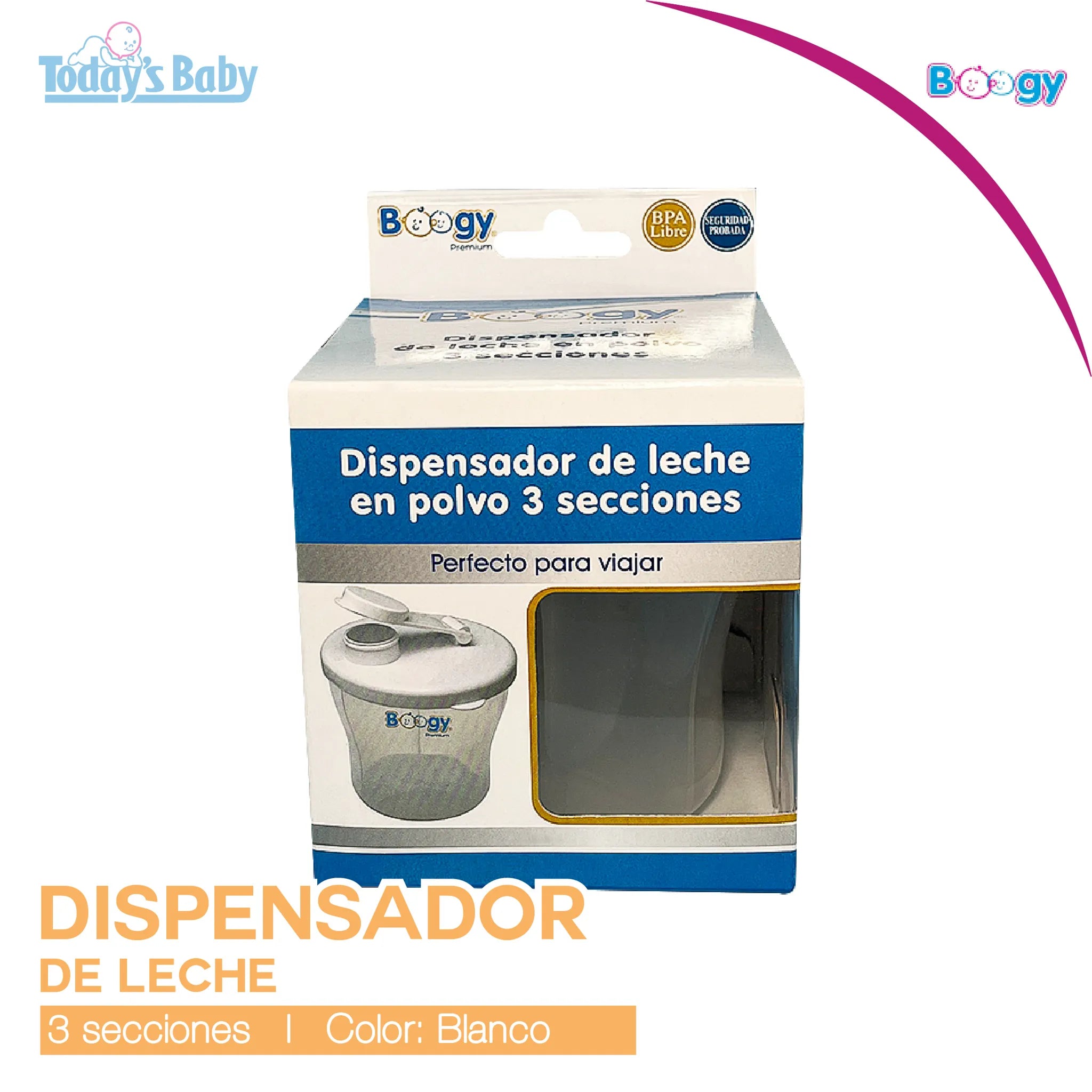 Dispensador de leche Boogy