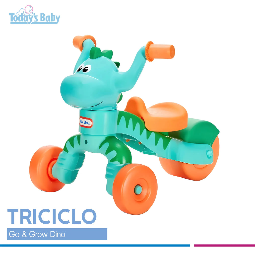 triciclo go & grow dino little tikes para bebé