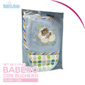 Babero con buchero Osito