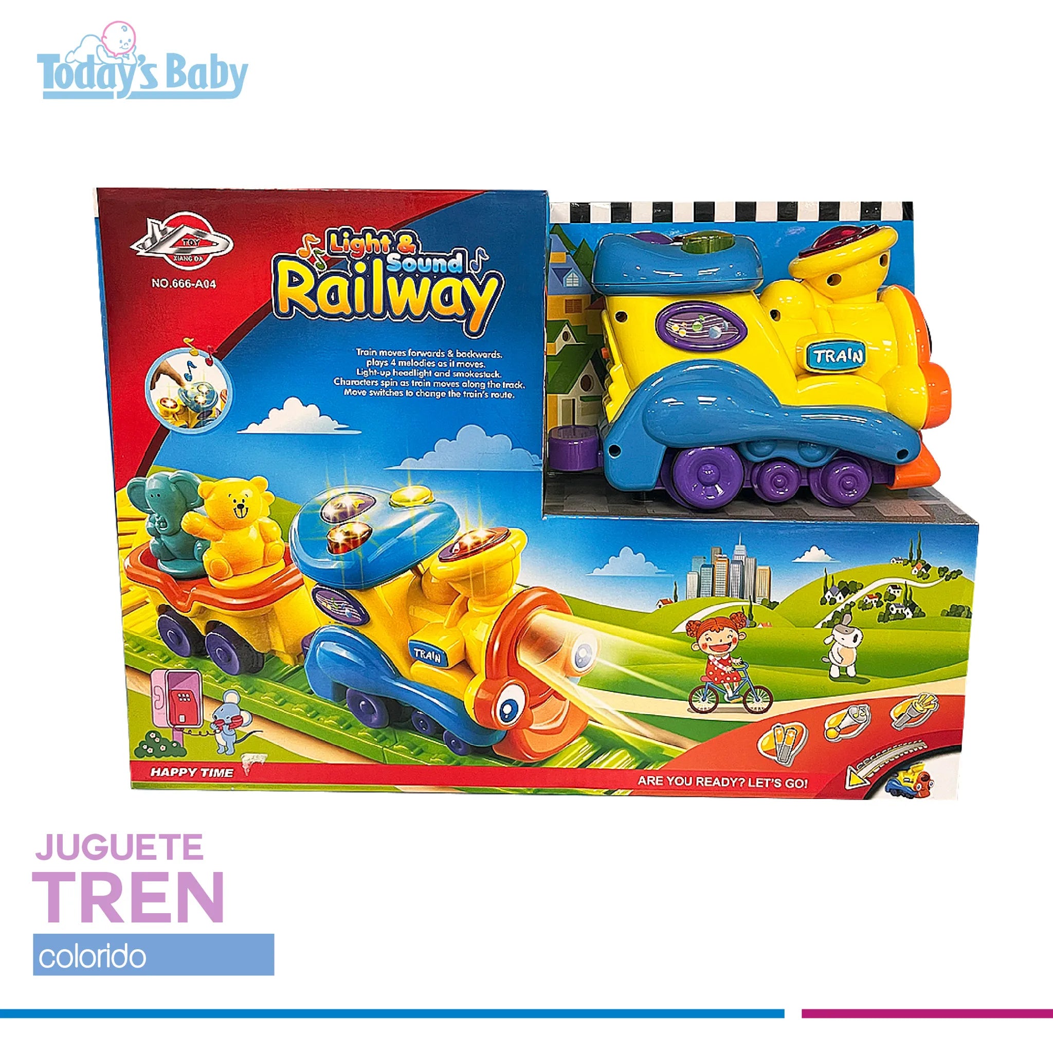 Tren de juguete Railway