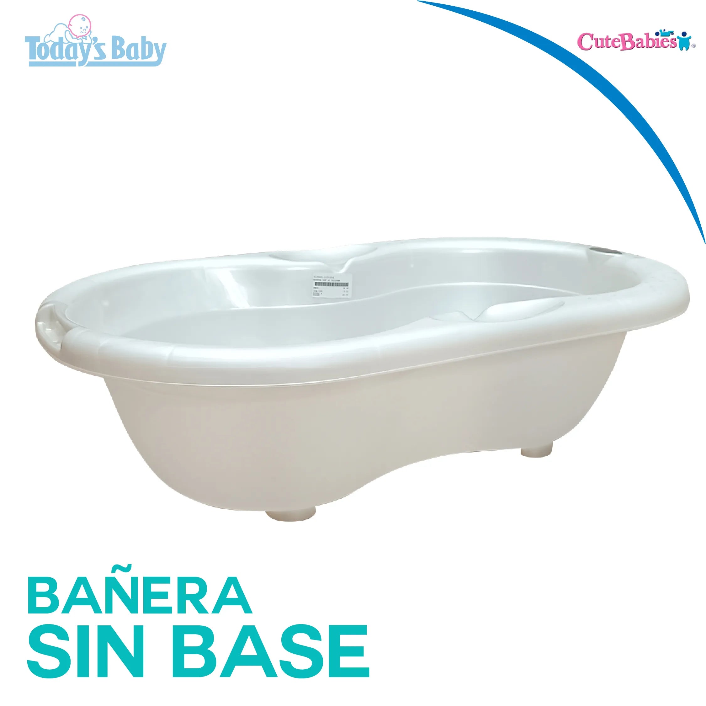 Bañera sin base Blanca Cute Babies