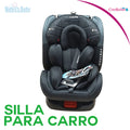 silla para carro giratorio 360° cute babies para bebé