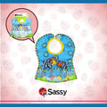 Babero de plástico Sassy