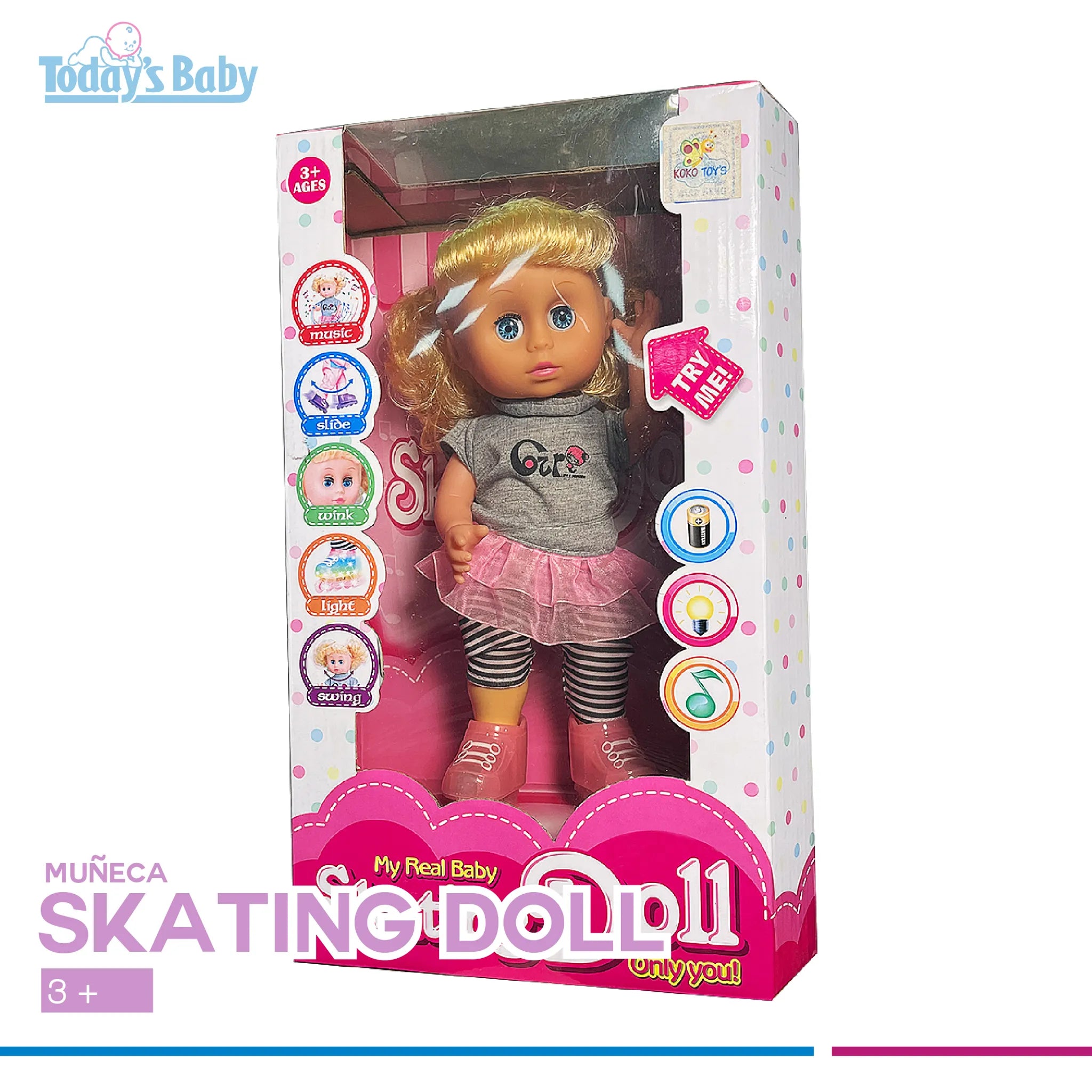 Muñeca Skating Doll