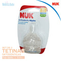 Set de Tetinas Ortodónticas +6m Flujo rápido NUK