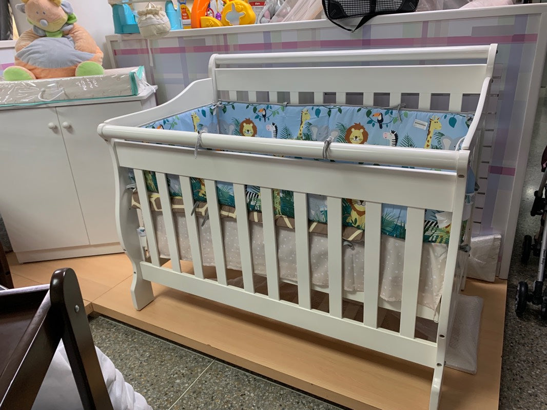 Cuna convertible en cama