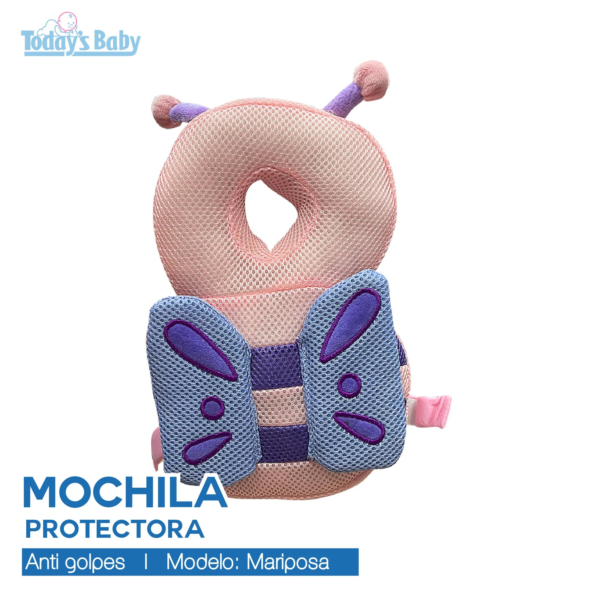 Mochila protectora anti golpes Mariposa