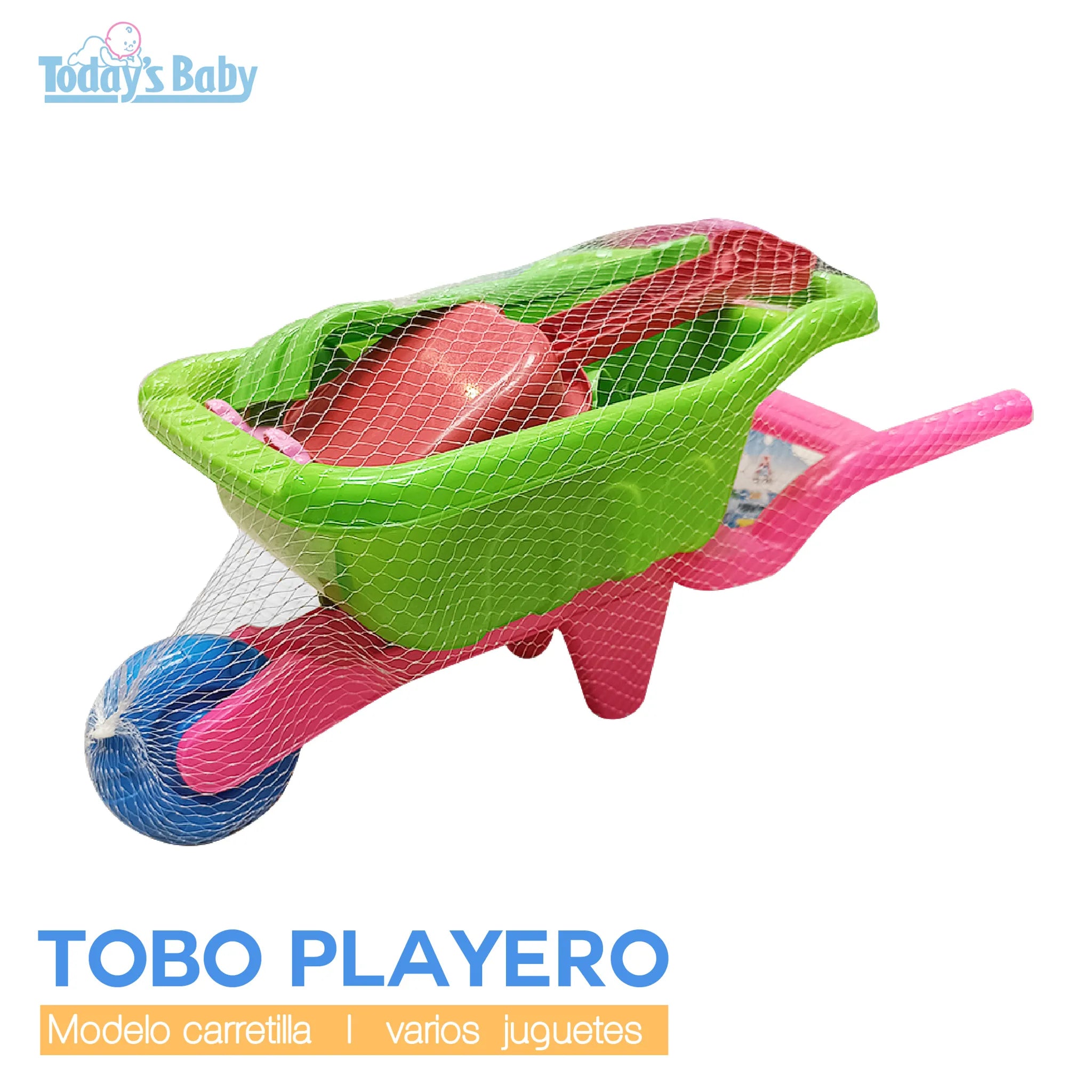 Tobo playero tipo carretilla