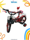 Bicicleta Spiderman roja Rin 12