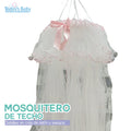Mosquitero de techo Rosado