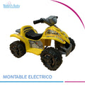 Montable eléctrico tipo cuatrimoto