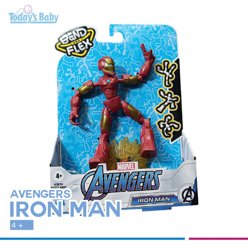 avengers bend and flex iron man para bebé