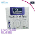 recolector de leche y protector de senos 2 und para bebé