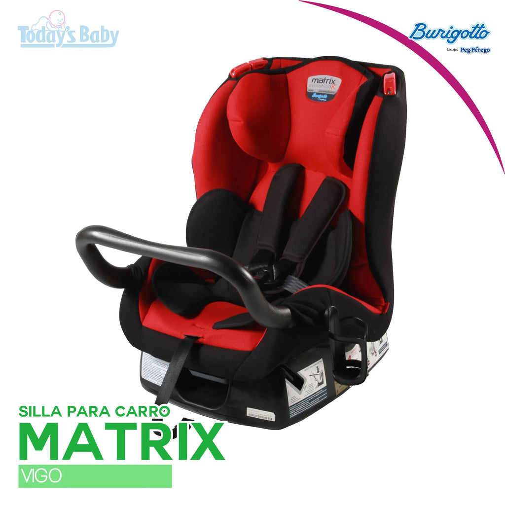 silla de carro matrix vigo burigotto para bebé