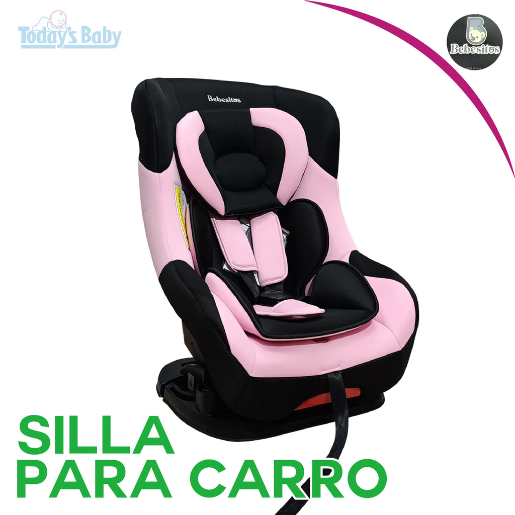 silla para carro bebesitos rosa para bebé