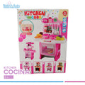 kitchen cook rosada para bebé