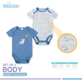 set de 2 bodys puppy dog para bebé