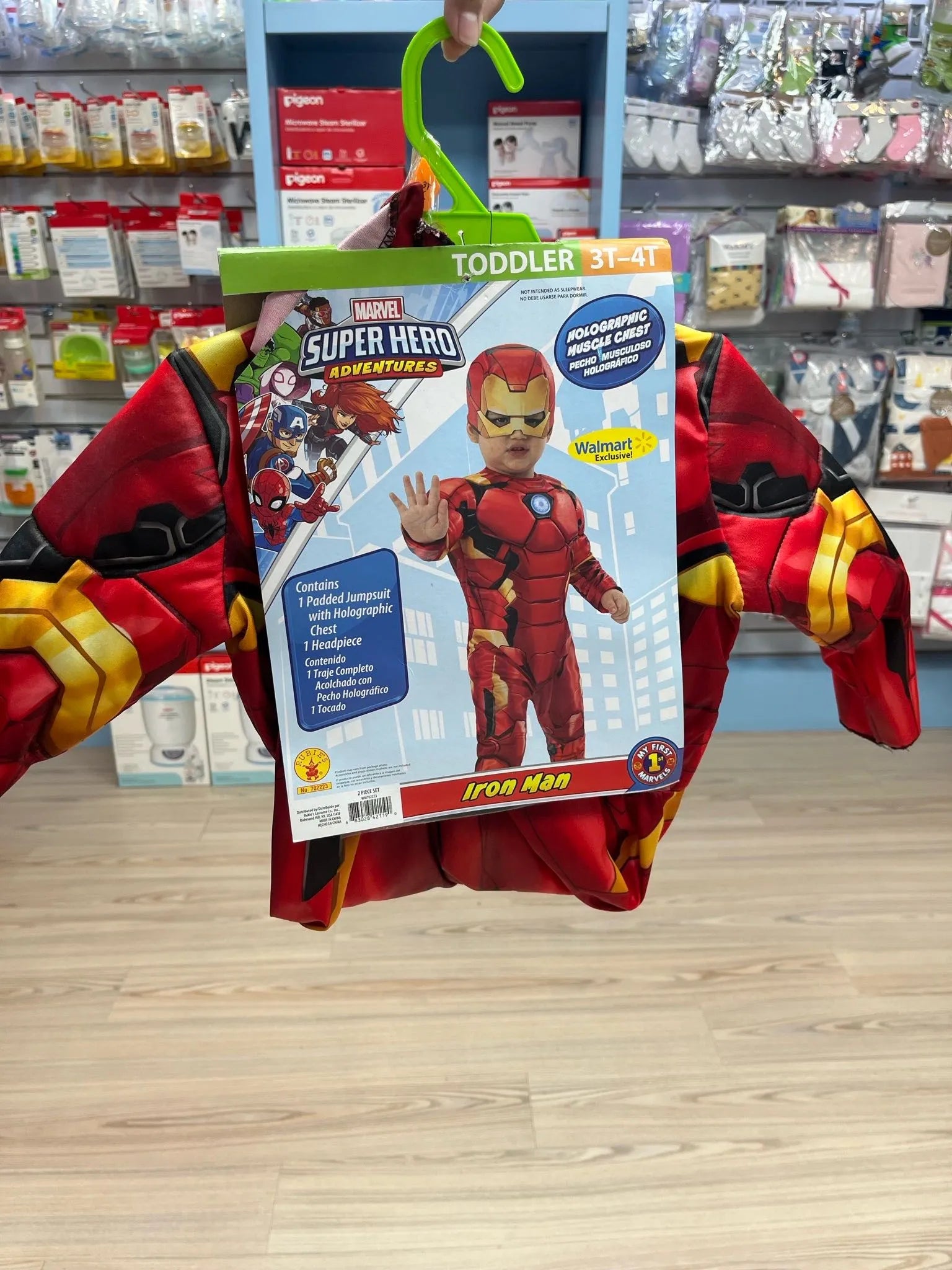 Disfraz de niño Iron Man 3T-4T