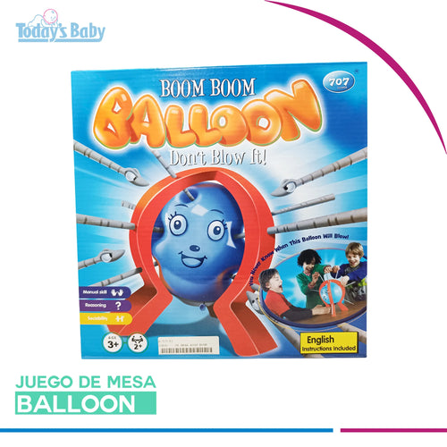 boom boom ballon para bebé