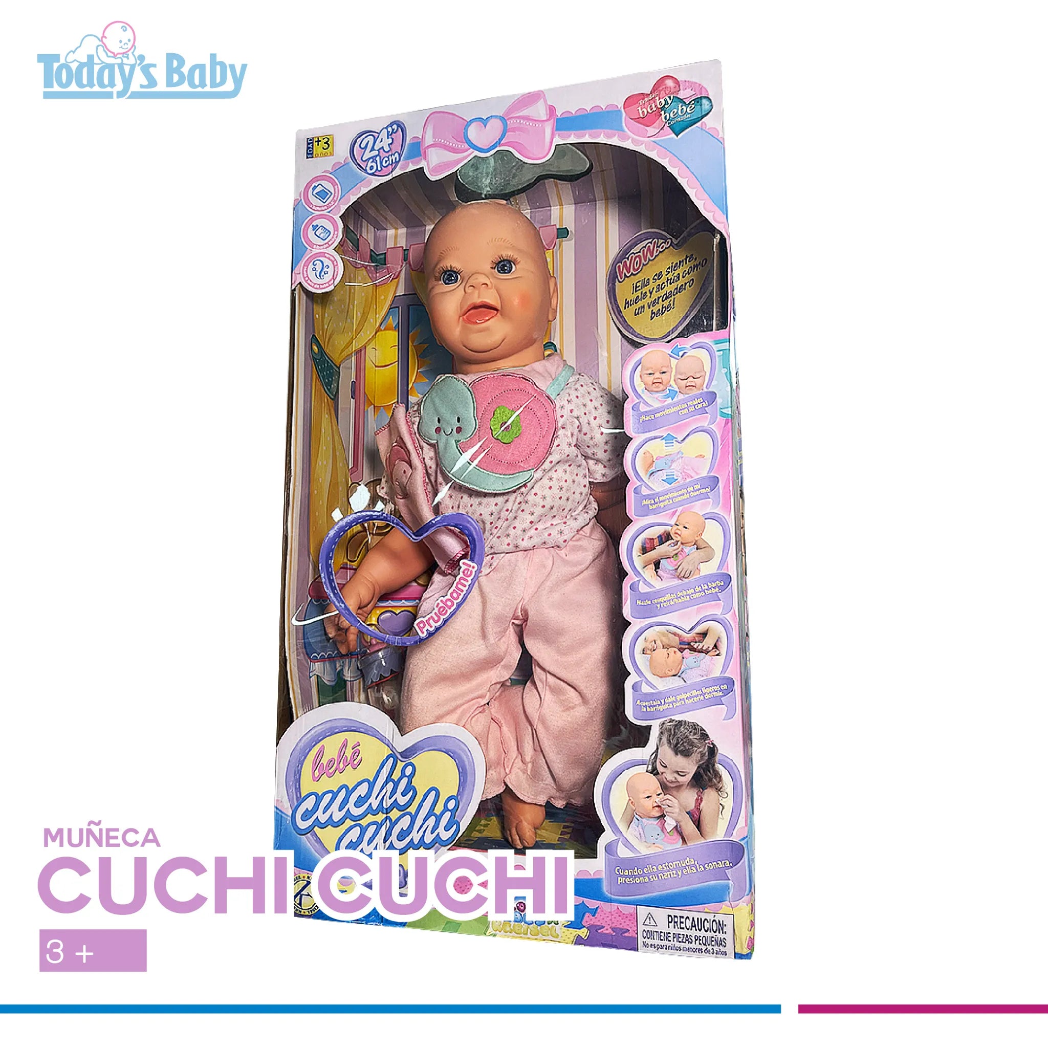 Muñeca Bebé Cuchi Cuchi