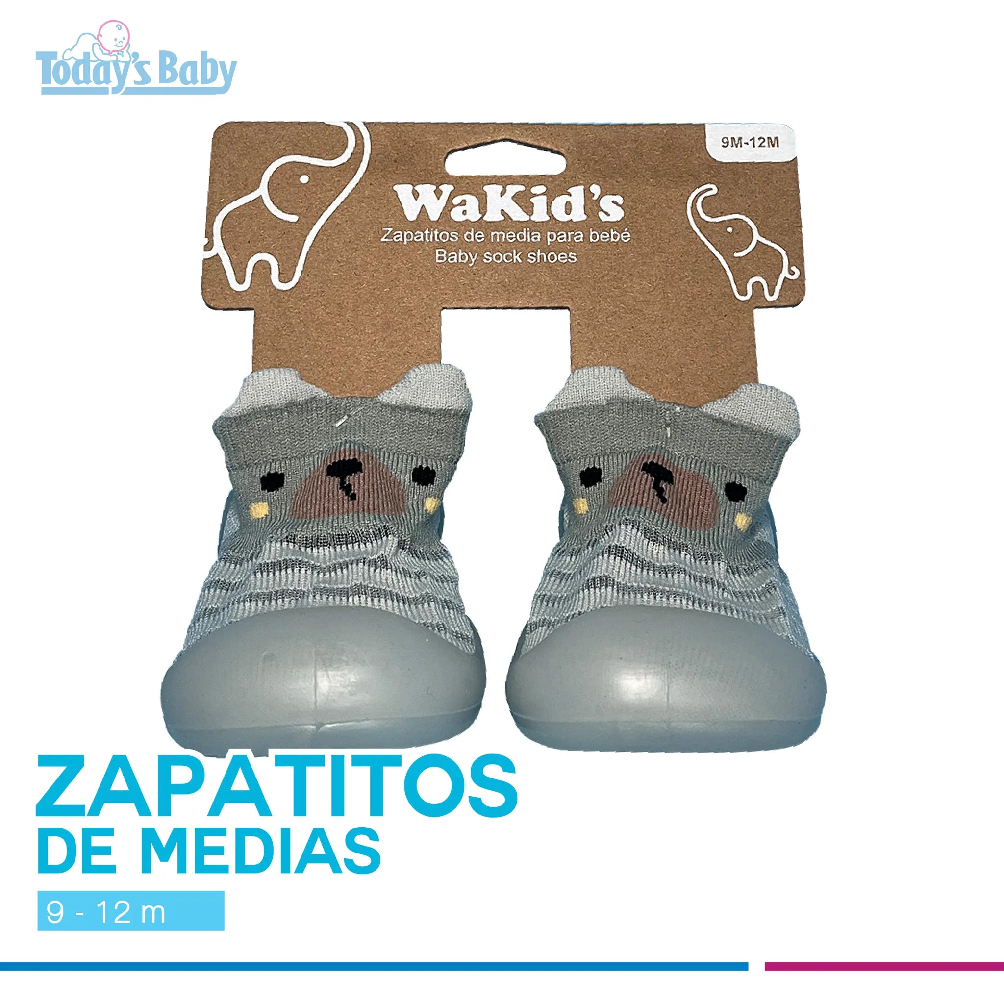 Zapatito de medias osito Wakid´s