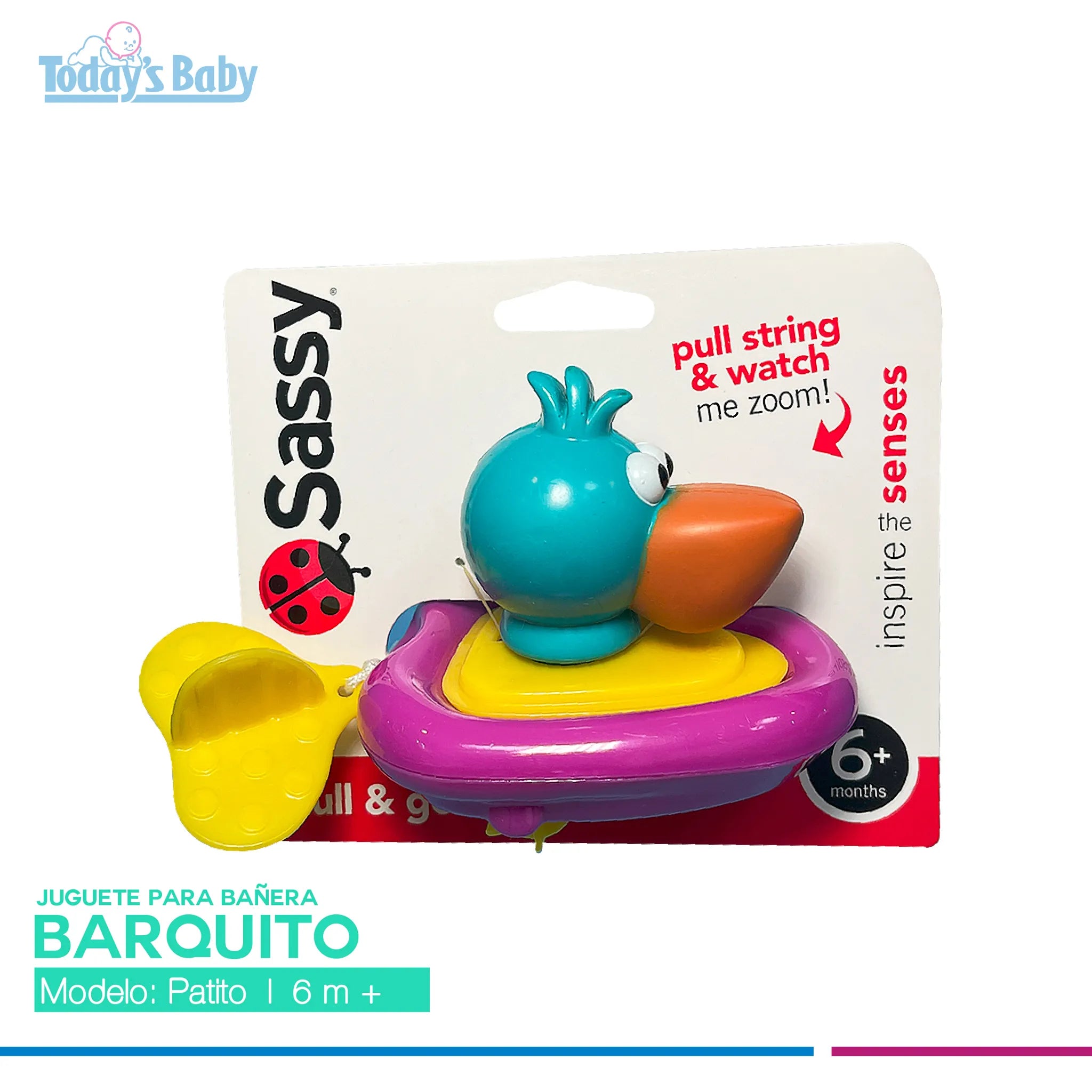 Juguete para bañeras de barquito