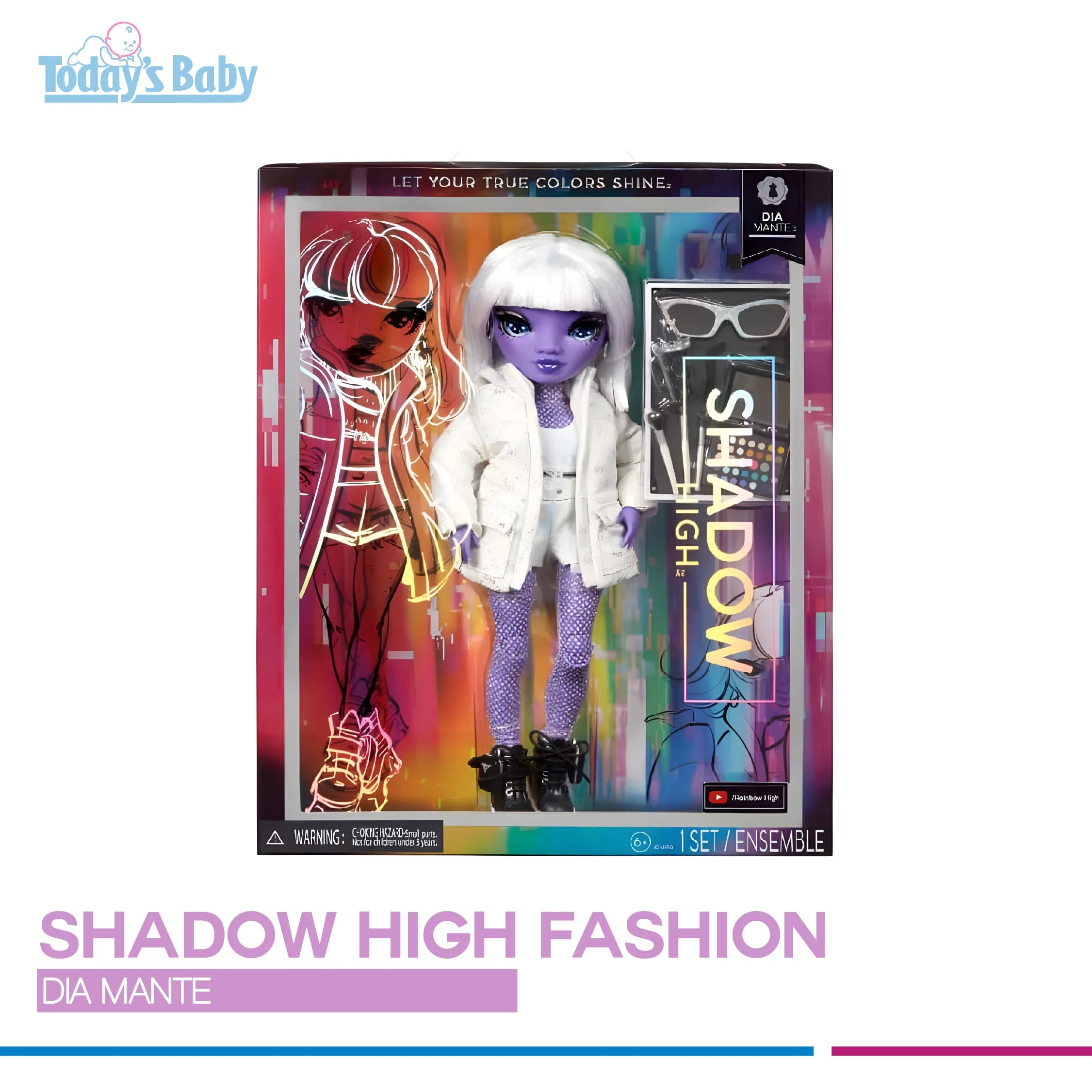 shadow high fashion doll dia mante para bebé