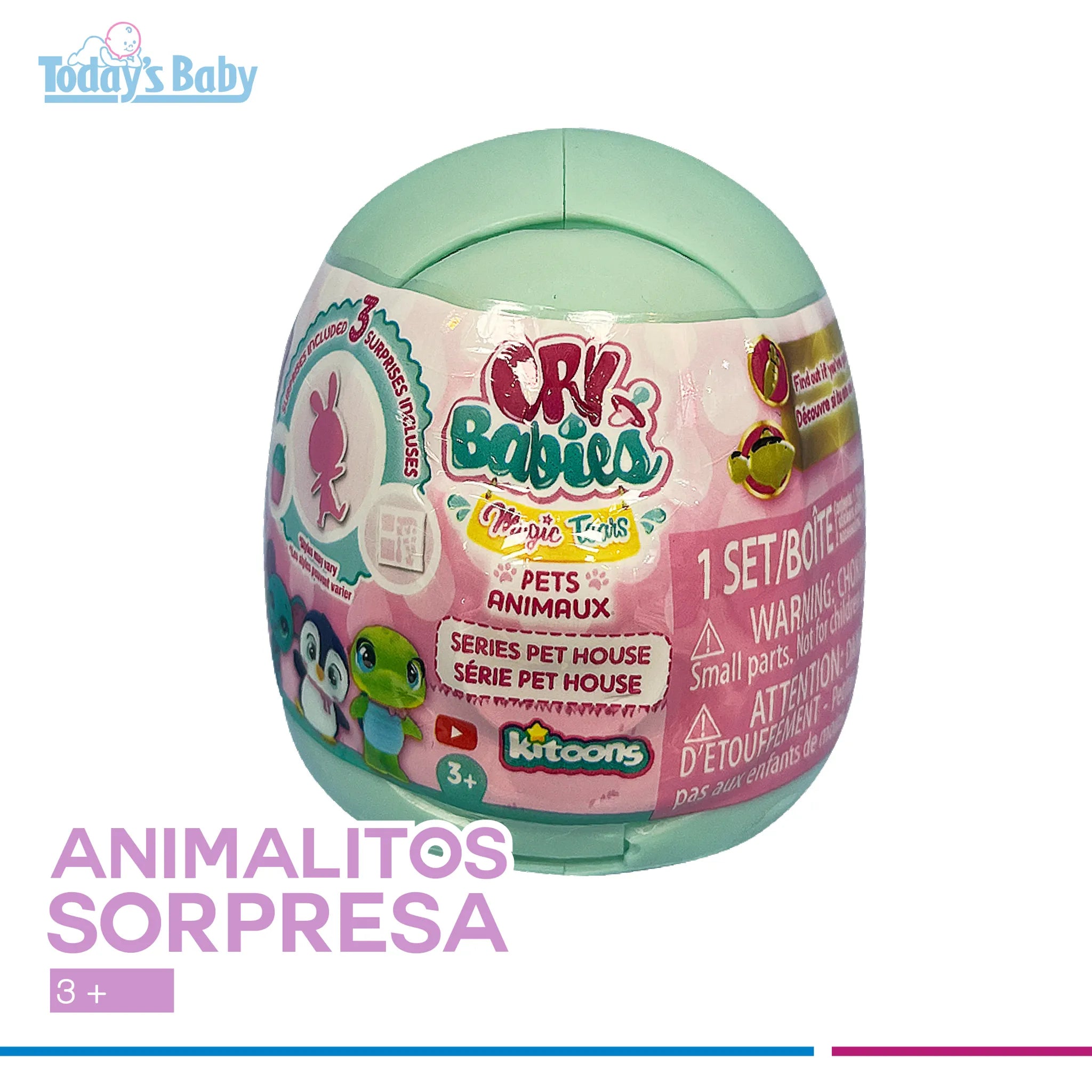 Animalitos sorpresa Cry Babies