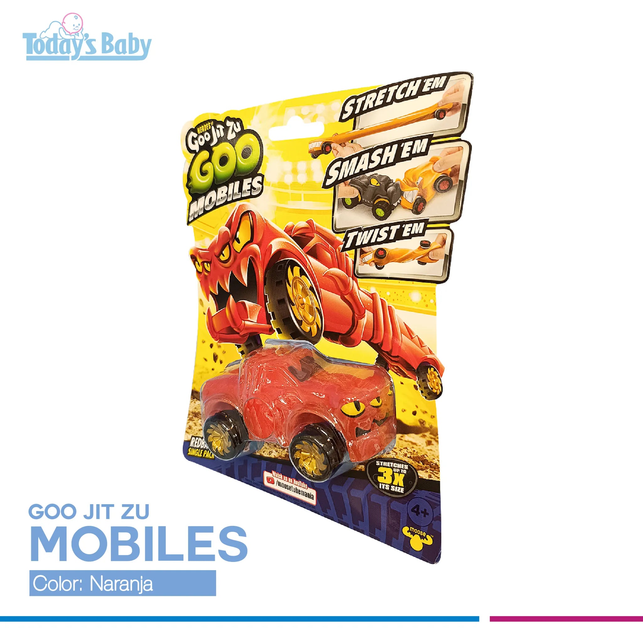 Goo Jit Zu Goo Mobiles naranja