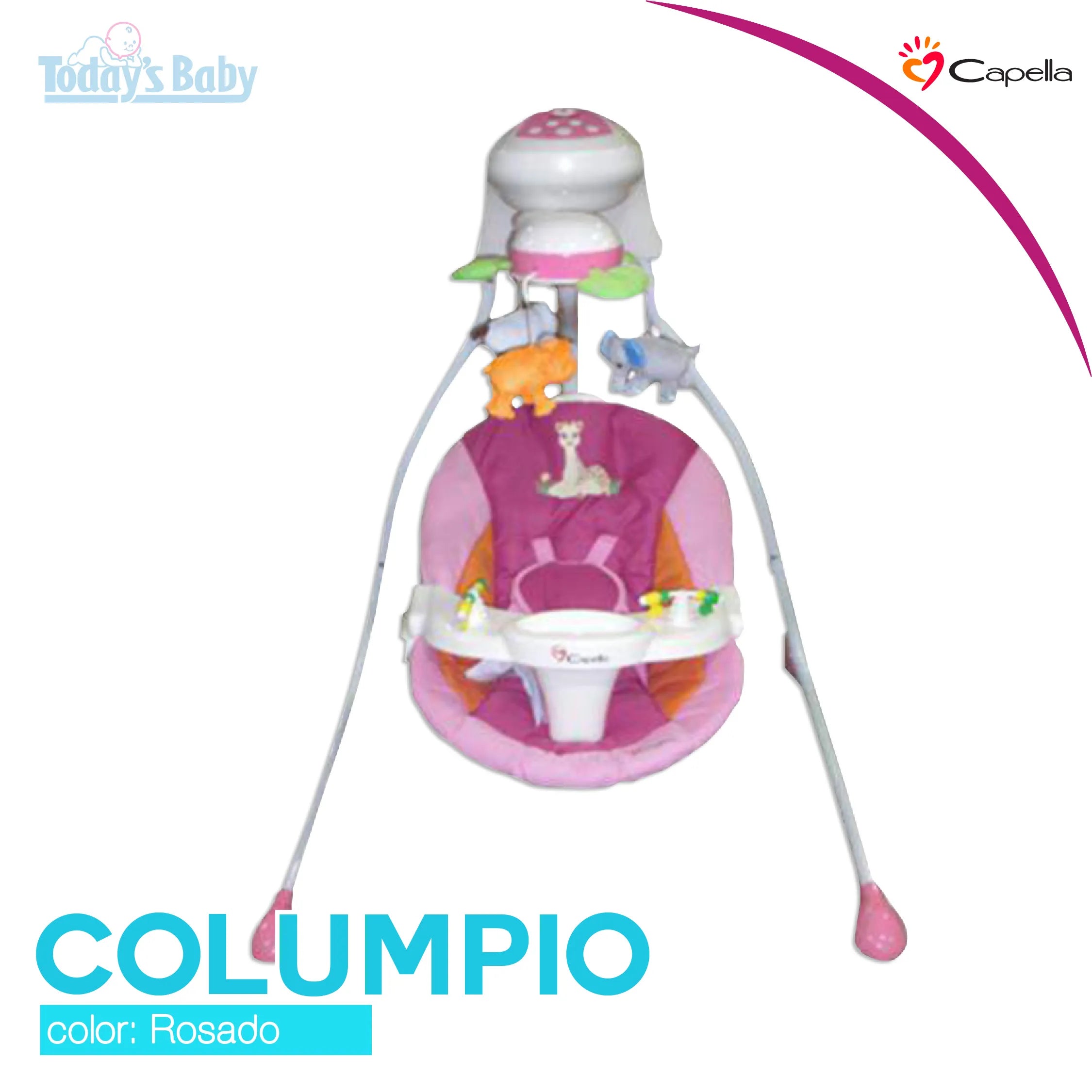 Columpio Capella Rosado