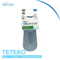 tetero chupete de silicona first essentials para bebé