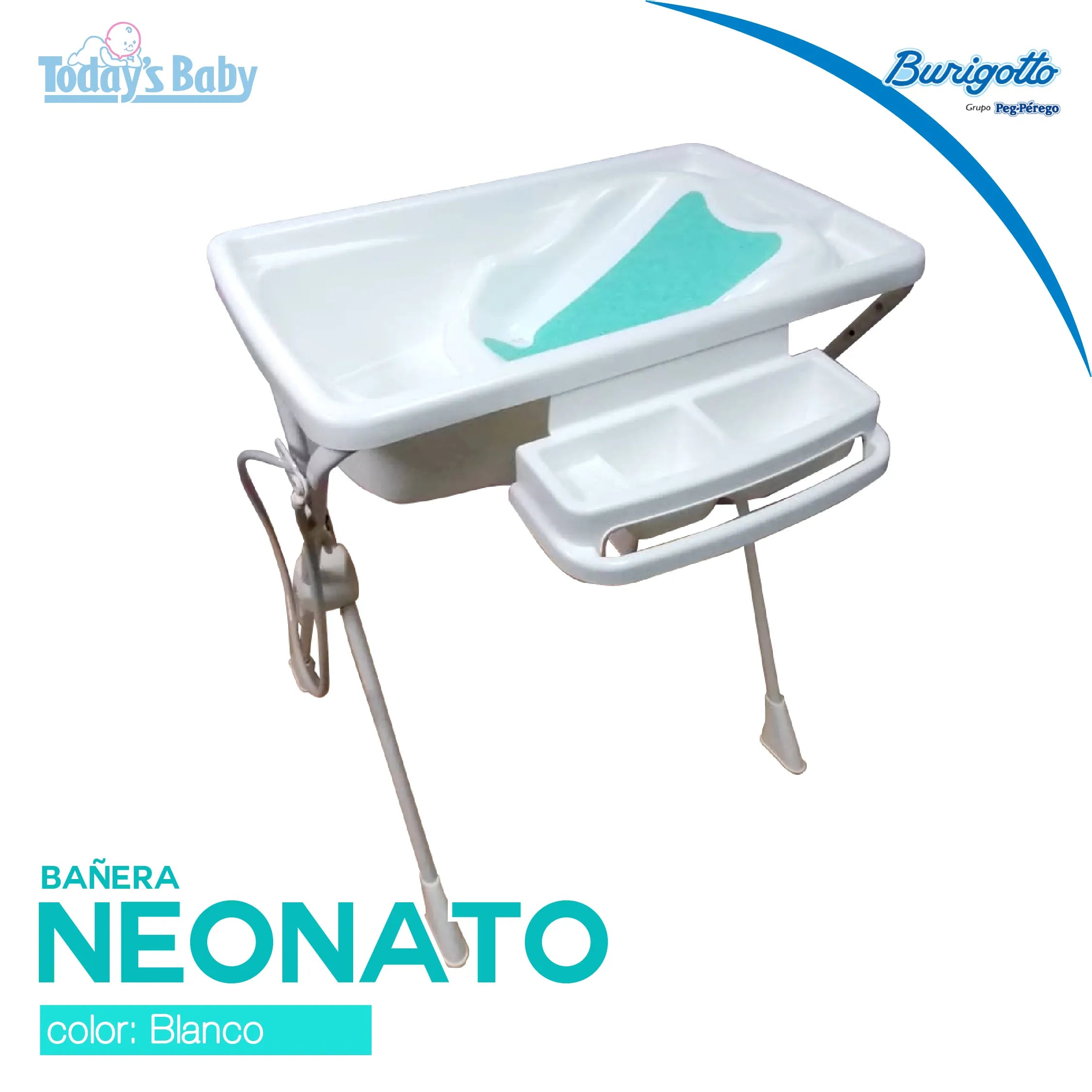 Baño Neonato Blanco Burigotto by Peg Perego