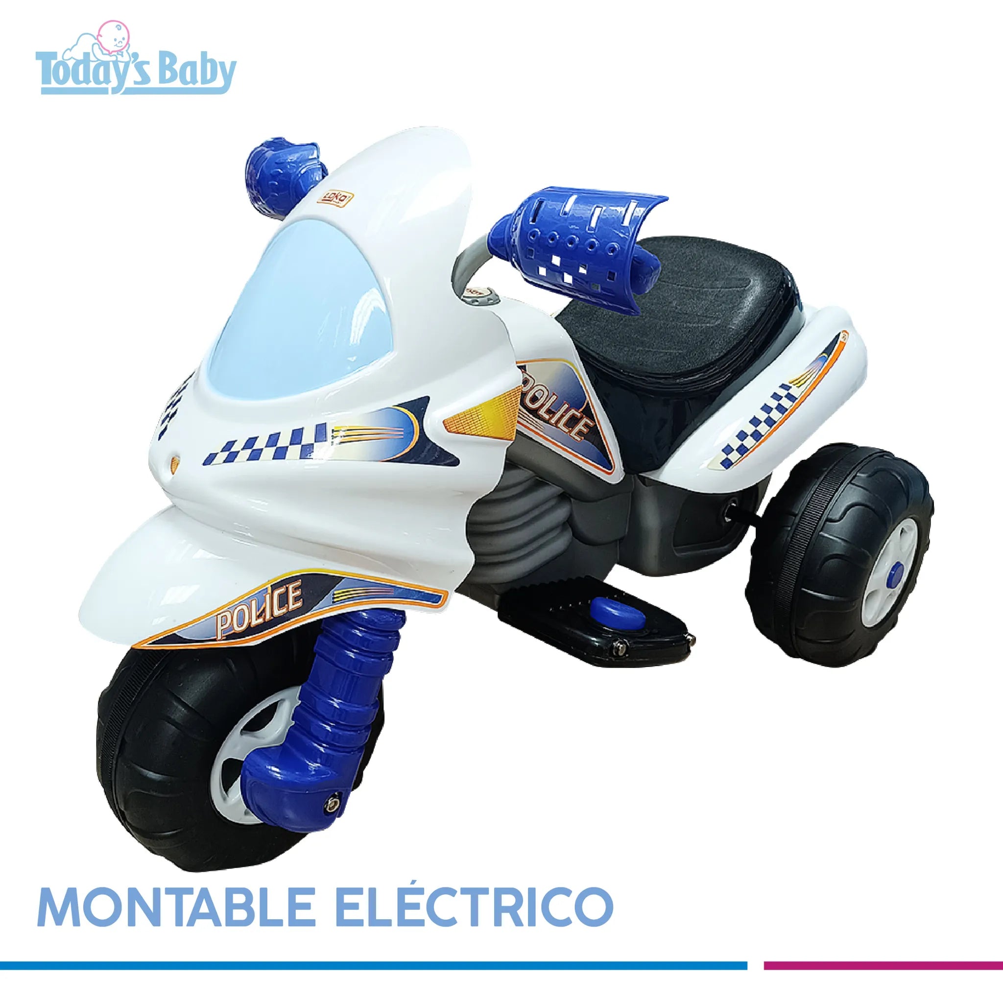 Montable electrico tipo moto Police