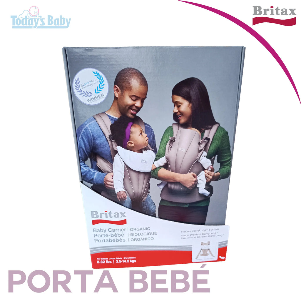 porta bebé orgánico britax para bebé