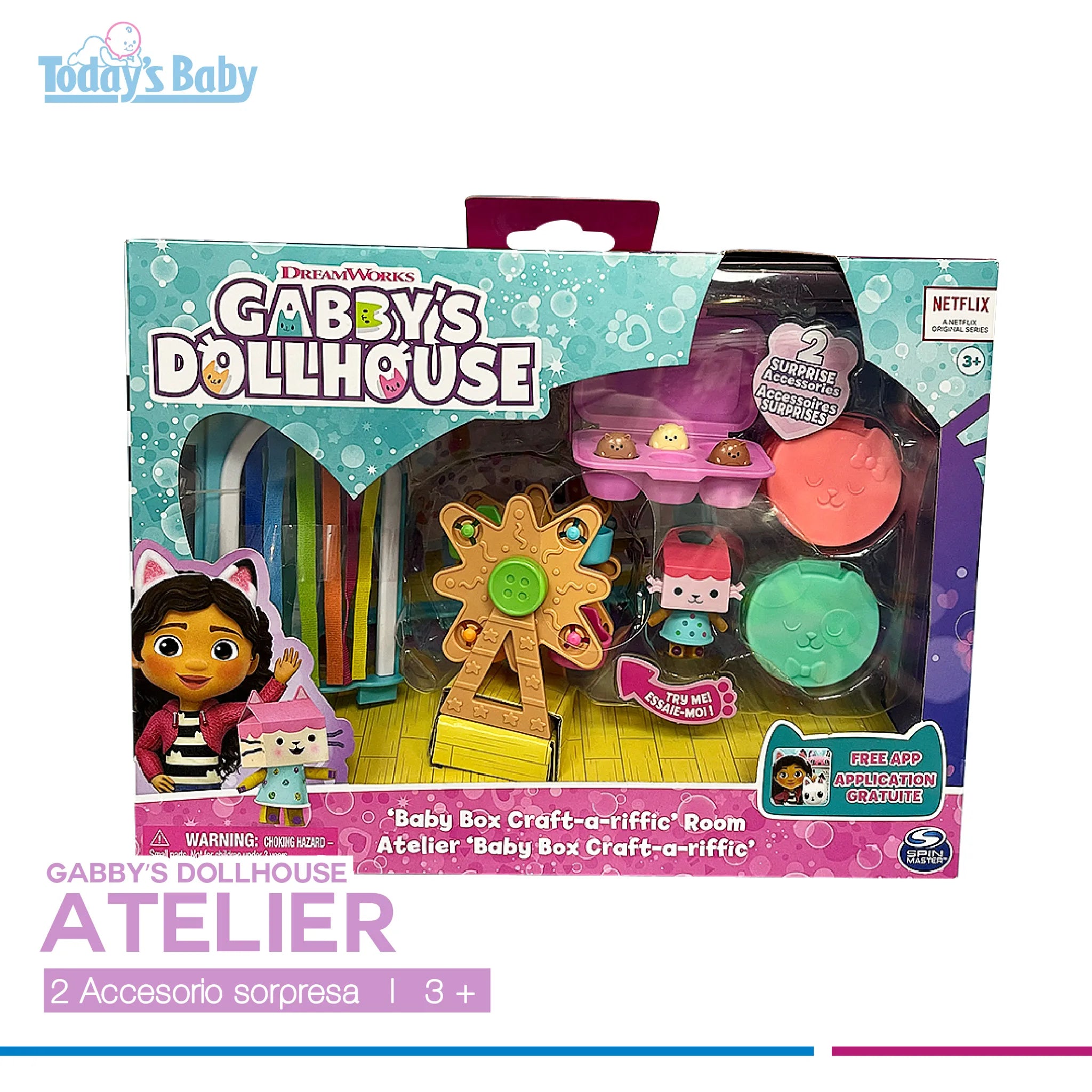 Atelier Baby Box Gabbys Dollhouse