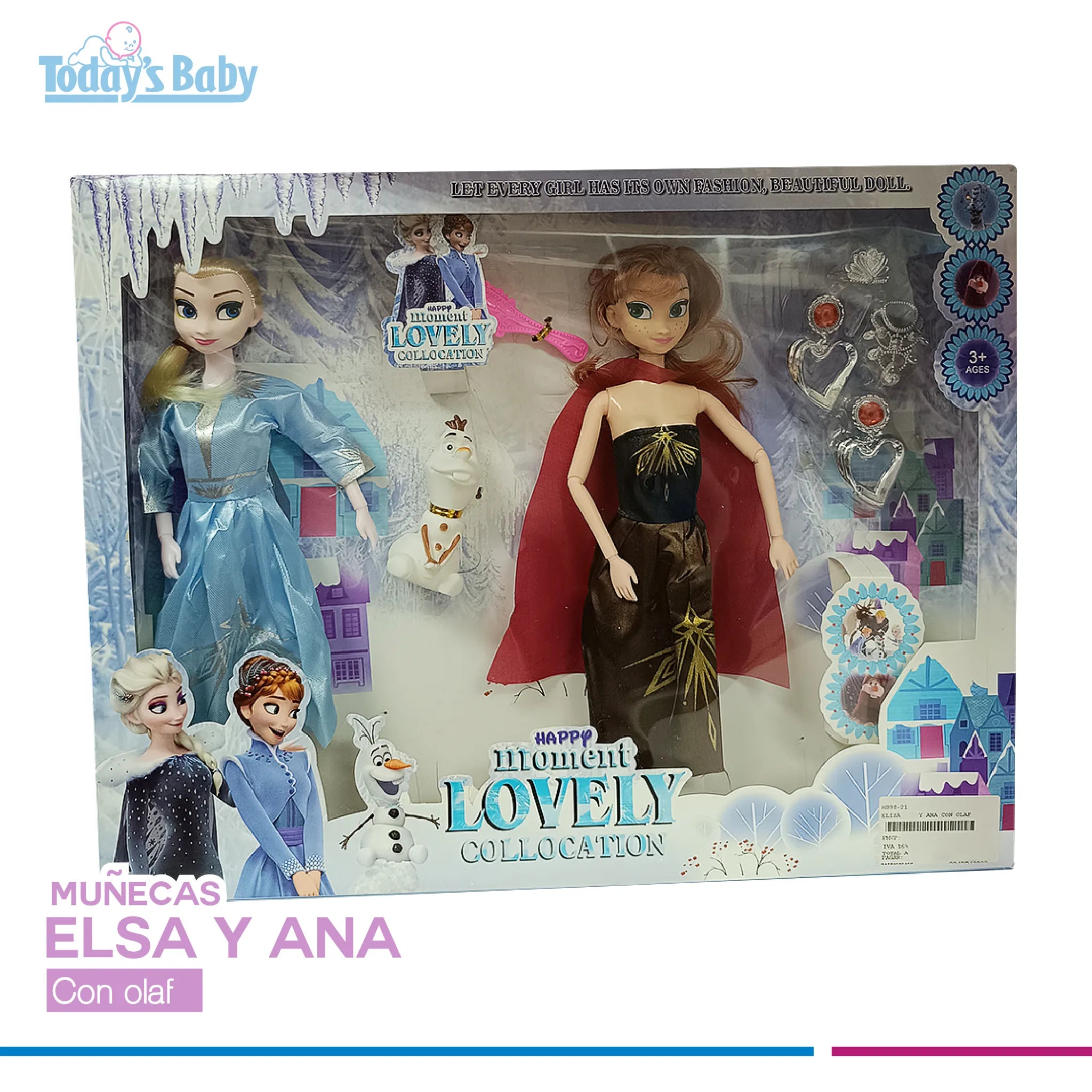 Muñecas Elsa y Ana Frozen