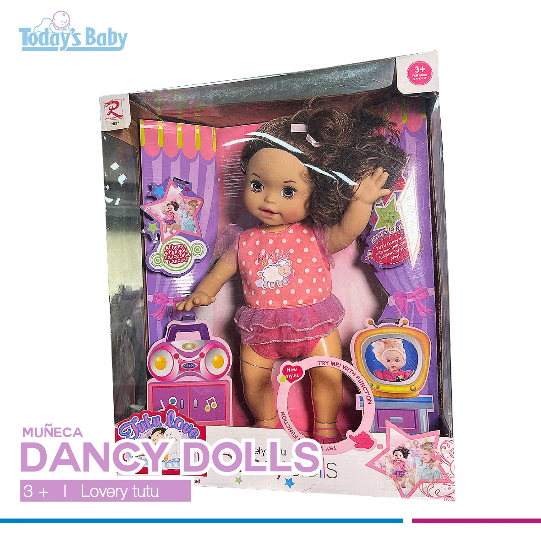 Muñeca Dancy Dolls Tutu Love