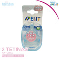 2 Tetinas Natural Flujo Variable +3m Avent