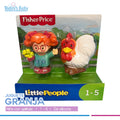 Little People Muñeca y Gallina de Granja Fisher Price