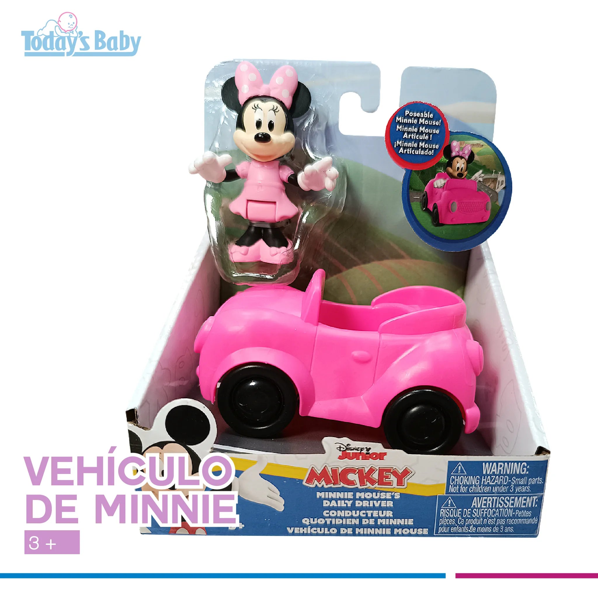 Vehículo de Minnie Mouse