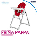 Silla de comerPrima Pappa Frambuesa