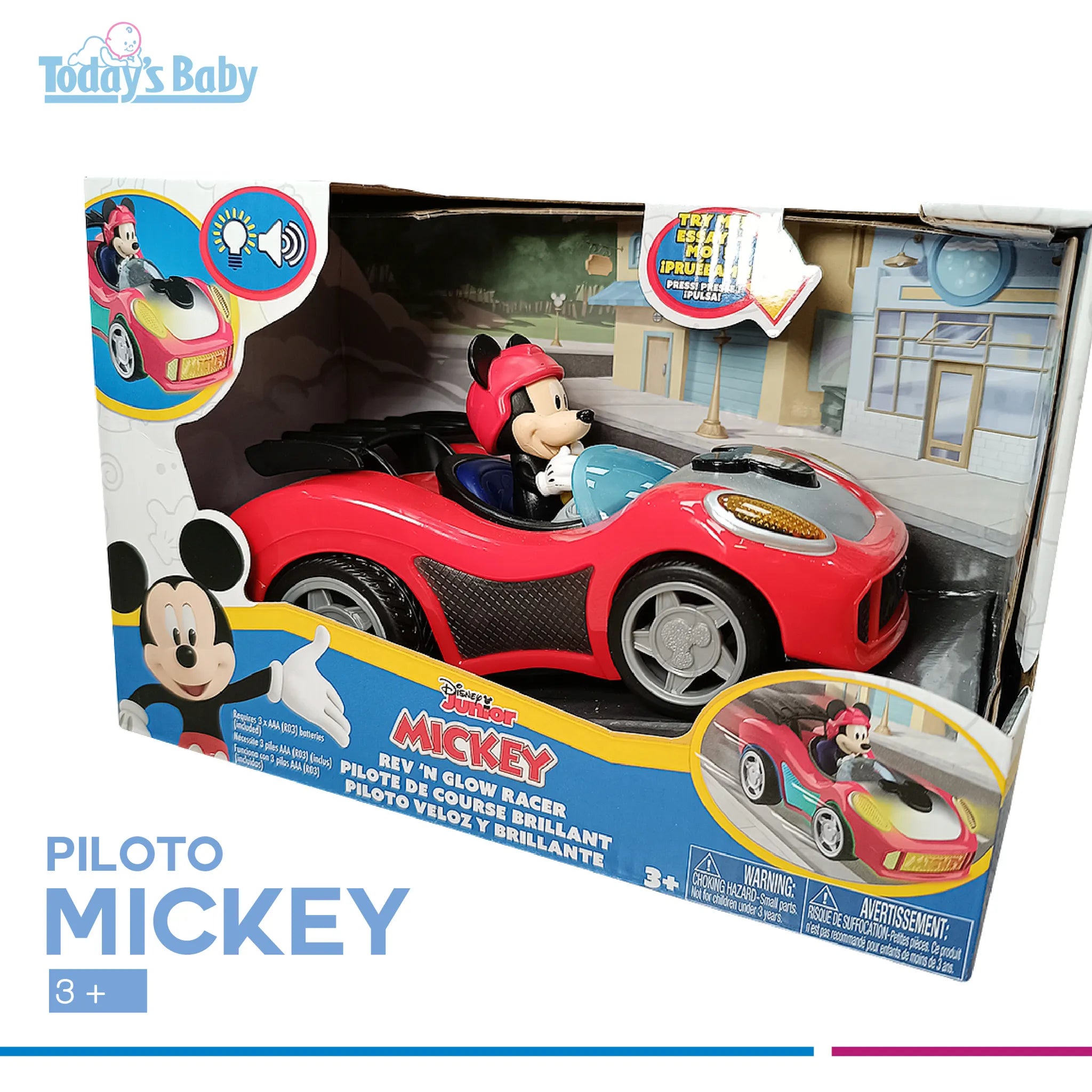 Carro piloto Mickey Mouse