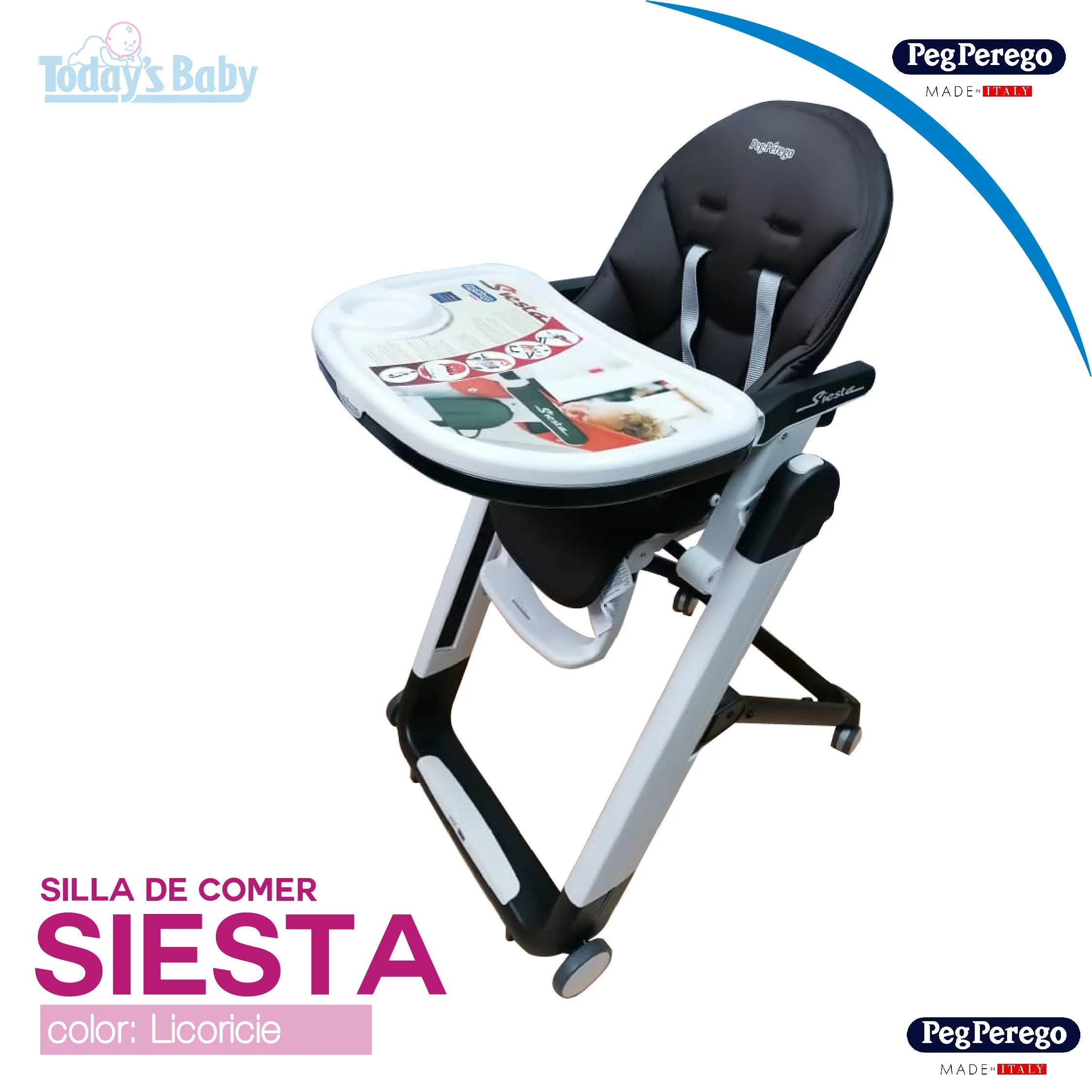 Silla de comer Siesta Licoricie Peg Perego