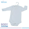 body manga larga rodes para bebé
