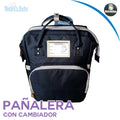 Pañalera con cambiador