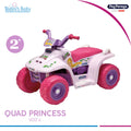 Cuatrimoto Quad Princess 6V Peg Perego