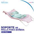 Soporte de Malla para Bañera Cute Babies Rosado 0-6m