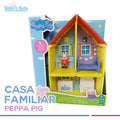 pappa pig family house playset para bebé