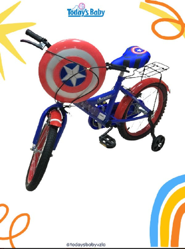 Bicicleta Capitan America Rin 12