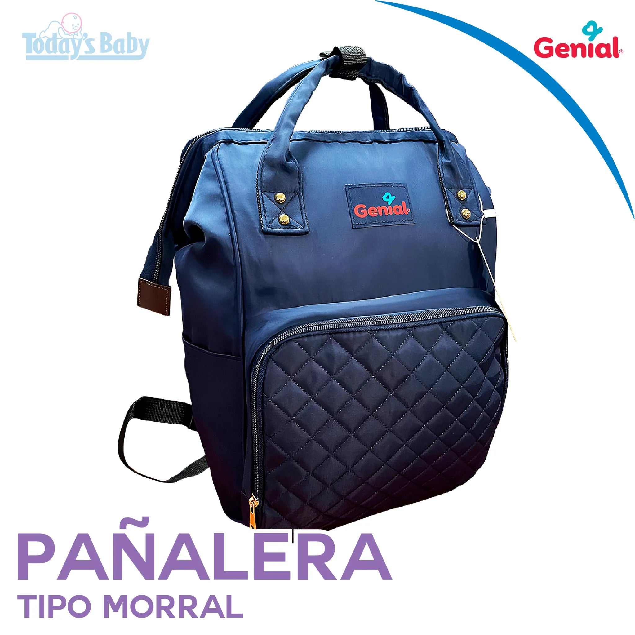Pañalera tipo morral Genial